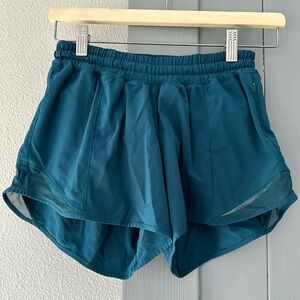 Lululemon Hotty Hot Short 4”, Nile Blue, Size 4 Long